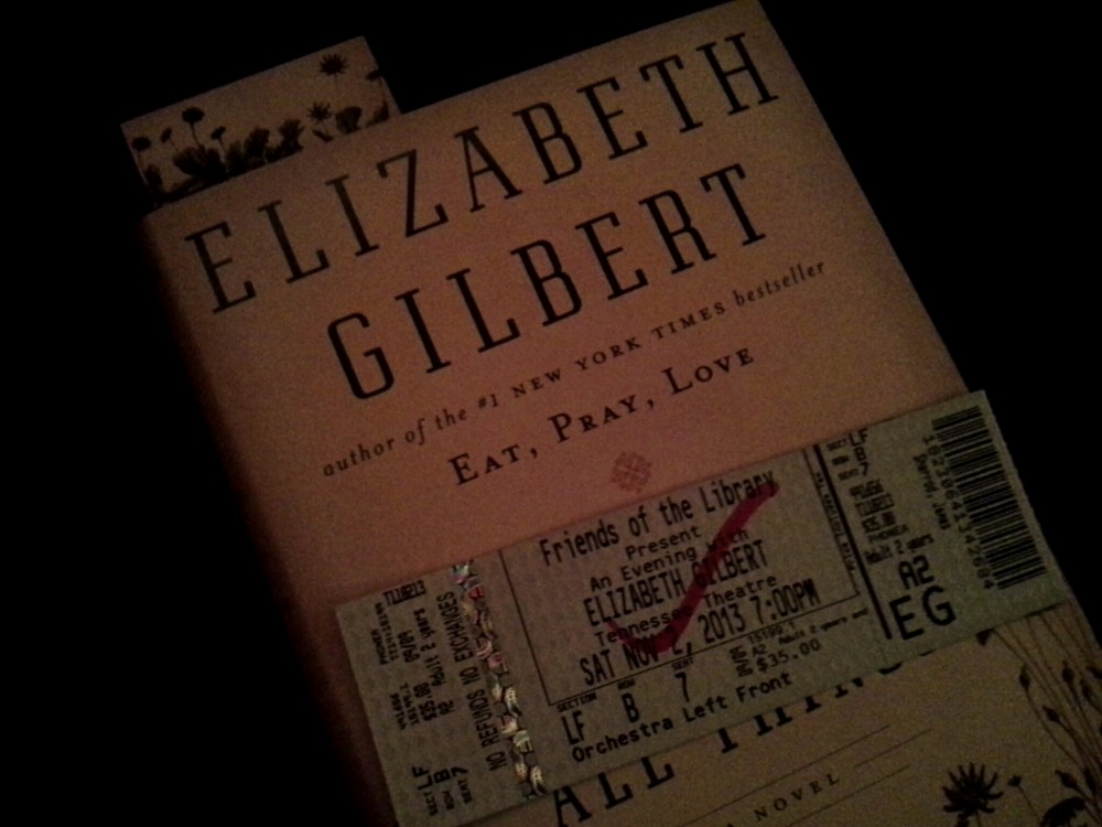 An Evening with Elizabeth Gilber