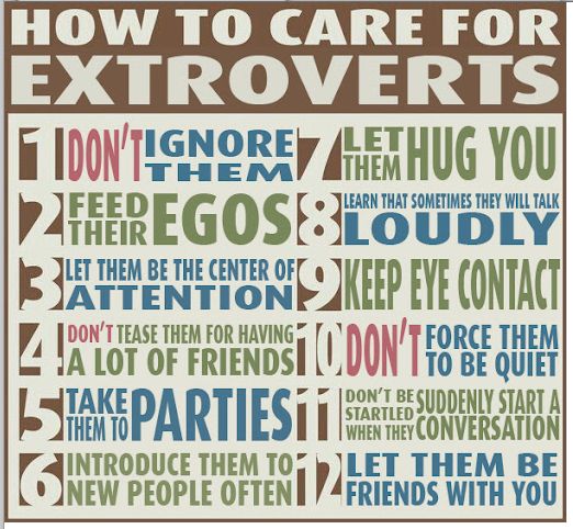 Care for extroverts