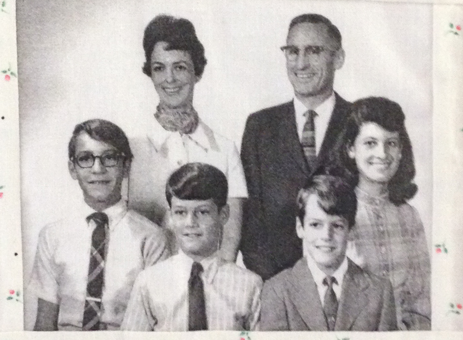 The Thomas family in the 1960s